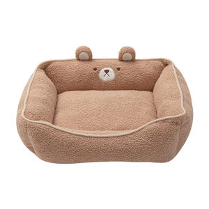 Série animale de conception mignonne de haute qualité Ours brun <span class=keywords><strong>Den</strong></span> carré doux et chaud pour une utilisation en gros - Product Image 1