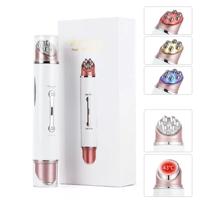 Belleza Masajeador de ojos Terapia magnética Vibración eléctrica con calor y vibración <span class=keywords><strong>Anti</strong></span> envejecimiento Arrugas Masajeador Pluma de belleza - Product Image 6