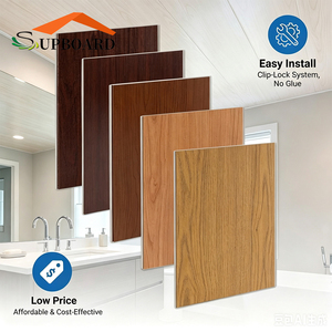 Panneau PVC <span class=keywords><strong>SUPER</strong></span> Moderne Personnalisable et Étanche de 10 mm avec Installation en Grille de Plafond pour Chambre à Coucher et Usage Domestique - Product Image 2