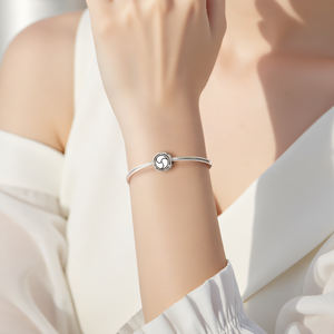 クラシック カルチャーシンボル シリーズ チャーム 純正 925 スターリングシルバー ビーズ レディース DIY ブレスレット チャーム ネックレス ジュエリーメイキング用 - Product Image 5