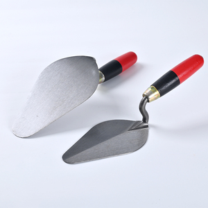 Truelle de maçonnerie en acier à haute teneur en carbone avec manche en bois pour outils de construction murale - Product Image 2