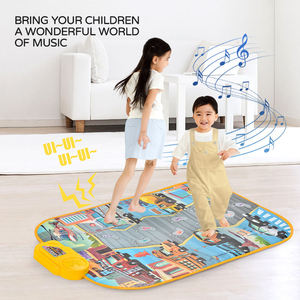Alfombra de Baile Electrónica al por Mayor, Tapete Musical de Juguete con Temática de Transporte, Alfombras de Baile Musicales para Niños - Product Image 3