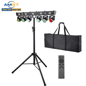 Mini support d'éclairage de boîte de nuit tout-en-un 200W DMX Dmx 512 Controller Auto Sound Remote Control Stage Lighting System for <span class=keywords><strong>Bar</strong></span> DJ - Product Image 2