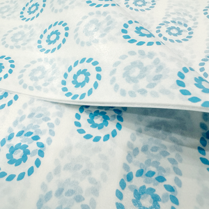 Or Argent 100% Vierge Kraft Papier Cire Écologique Recyclable Approvisionnement d'usine Dessins Imprimés Meilleure Visibilité Étanche À L'humidité - Product Image 2