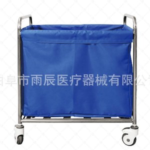 Xinyuchen Medical Waste <b>Trolley</b> 800x600x900mm Stainless Steel <b>Laundry</b> Cart Hospital Use - Product Image 3
