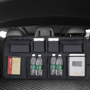 Vente chaude Oxford Tissu Siège De Voiture Protecteur Multi-Fonctionnel Organisateurs De Voiture Siège Arrière De Voiture Organisateur Sac De Rangement - Product Image 2