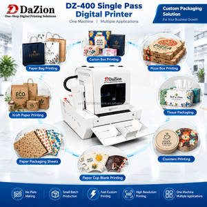 DZ-400 Einpass-Digitaldrucker für Verpackungen, Kartons, Papiertüten und Pizzakartons mit HP Industriedruckkopf - Product Image 2