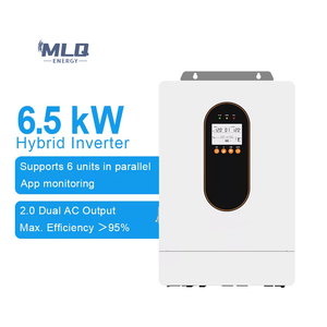 Mỹ tiêu chuẩn 48V 12KW tần số cao lai năng lượng mặt trời biến tần 120V 240V chia giai đoạn với 200A sản lượng hiện tại - Product Image 5