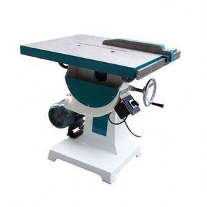 Machine à bois universelle pour le travail du bois, avec rail de guidage inclinable, pour la refendage, le rainurage et la découpe multi-lames, et scie circulaire - Product Image 4