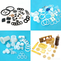 Pièces en plastique fluoropolymère personnalisées PFA/PVDF/FEP/PTFE/ETFE par moulage par injection pour machines industrielles