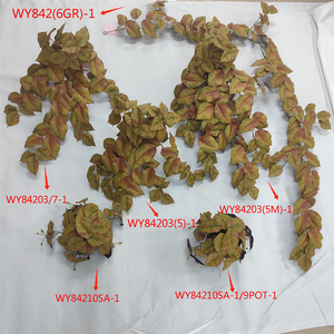 Brilliantart - Hojas de Follaje Artificial, Planta Artificial de Filodendro con Hojas en Forma de Corazón, 22 Pulgadas, Hierba, Hiedra, Ecológica, Resistente a los Rayos UV - Product Image 5