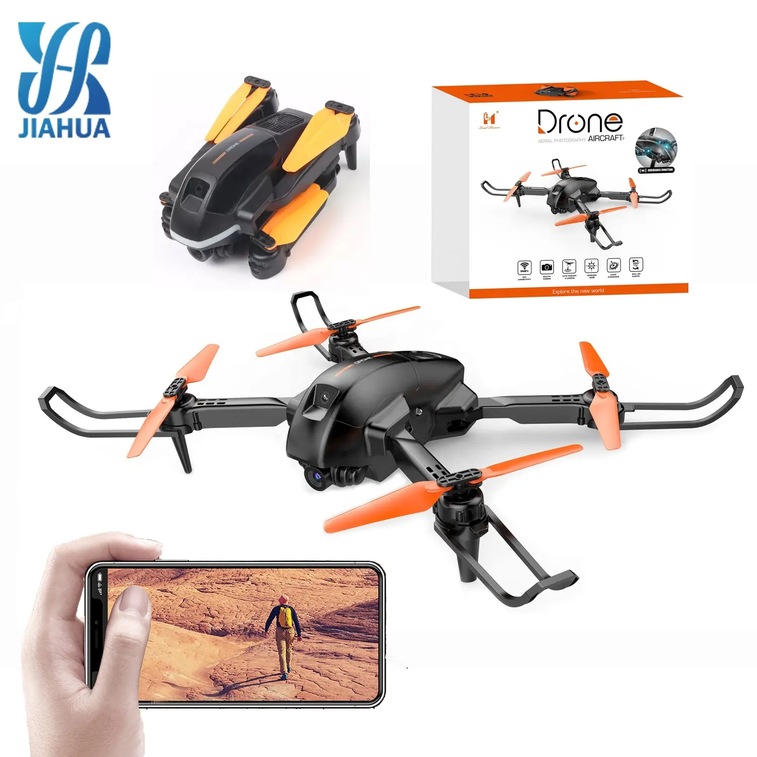 Drone Kamera Hd Drone Holy Stone, Mainan Profesional Fotografi Penerbangan Quadrotor Fpv Harga Termurah 2022