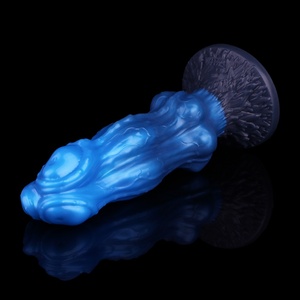 Dildos de Silicona Líquida Animal Fantasy, Juguetes Sexuales Anales, Dildo Enorme con Nudo de Perro para Punto G, para Hombres y Mujeres - Product Image 3