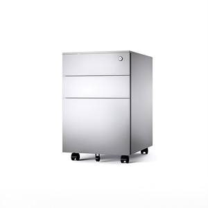 Meuble de rangement mobile à 3 portes <span class=keywords><strong>Gdlt</strong></span>, combinaison de rangement de bureau, armoires à dossiers mobiles à 3 tiroirs - Product Image 5