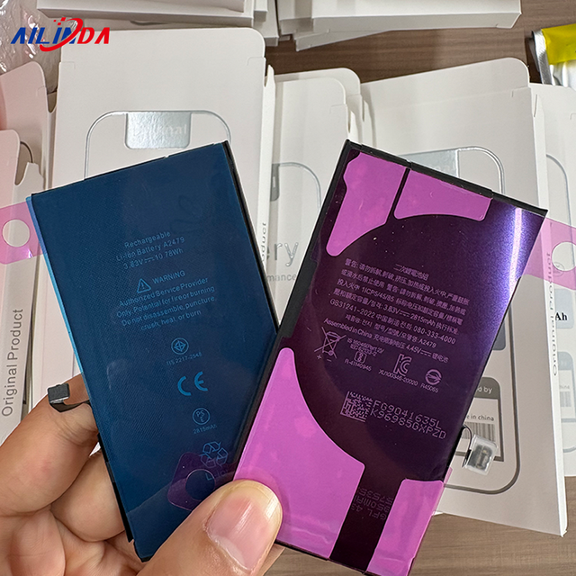 Ilinda Wholesale High Capacity Batterie for iPhone 12 13 14 15 Pro Max 100% Health No Pop Window Runs Genuine Diagnostics