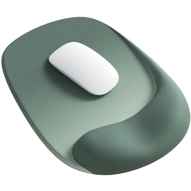 Ergonomic Mouse Pad with Gel Wrist Support Non-Slip, Perfect for Laptops & Desktops, Ideal for Office