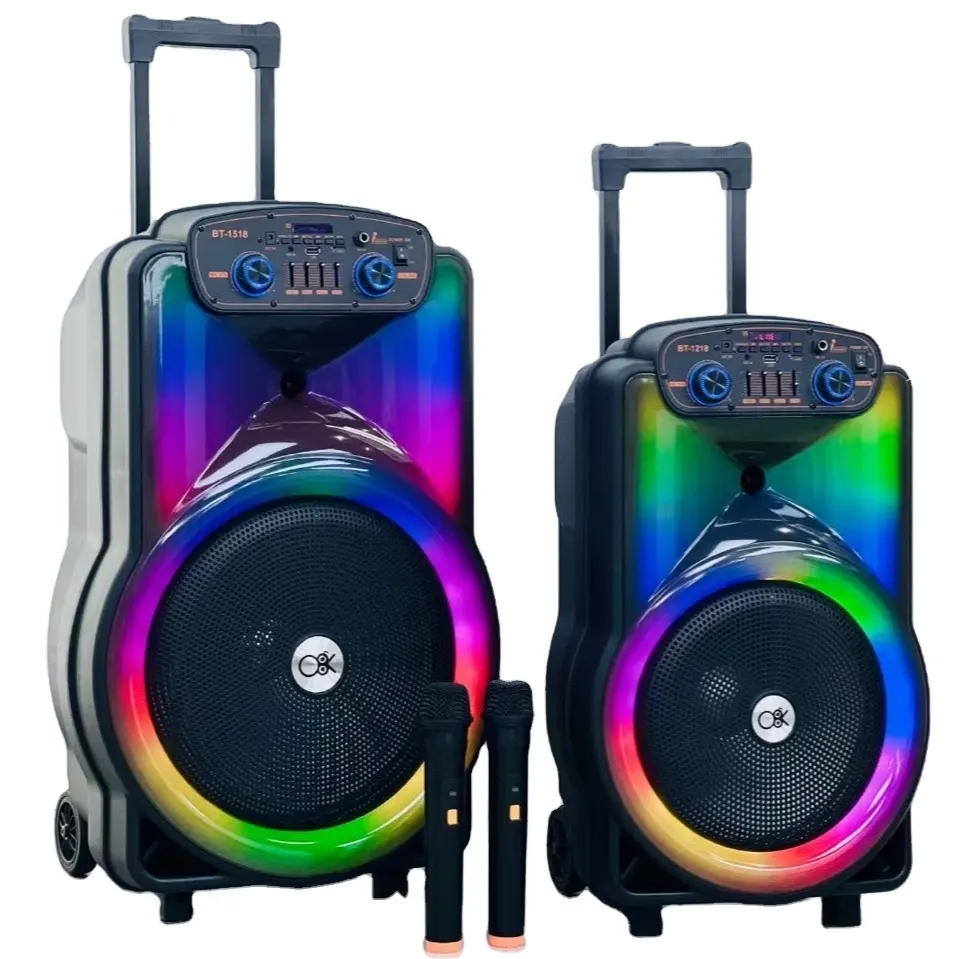 Professional Mini 8-inch Portable Home BT Party Speaker Wireless Mini Karaoke Speaker Mic Gift