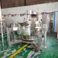 Wok industriel multifonctionnel à 6 griffes pour le traitement des sauces, des condiments et des bases de fondue