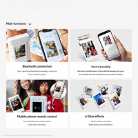 Kamera Digital Hibrida Fujifilm Mini LiPlay Portabel untuk Rekam Suara Smartphone & Kamera, Ide Hadiah Unik untuk Pernikahan & Pesta