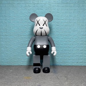Figura Bearbrick 1000% 70cm <span class=keywords><strong>Daft</strong></span> <span class=keywords><strong>Punk</strong></span> MICKEY MOUSE & AMICI Bianco Nero FRP Scultura Dipinta a Mano per Decorazione Casa - Product Image 6
