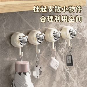 Gancho de succión Hongyu con capacidad de carga de 3-5 kg, autoadhesivo, para colgar toallas en la pared del baño. - Product Image 5