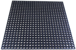 แผ่นยางปูพื้นลายเหรียญกลมสำหรับโรงงานอุตสาหกรรม แผ่นปูพื้น PVC สำหรับโรงรถ - Product Image 2