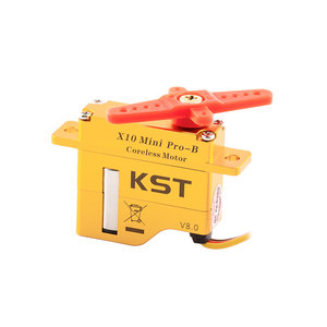 X10 Servo Mini Pro-B 8Kgf ซม. มอเตอร์ไร้แกนโลหะ0.08sec 1520s/333Hz ร่อนการแข่งขันอลูมิเนียม - Product Image 4