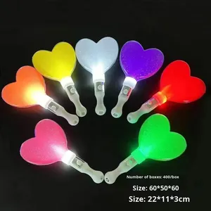 Hình Trái Tim Năm Cánh Sao Ngắn Nhấp Nháy Gậy Sáng Buổi Hòa Nhạc Ánh Sáng Đồ Chơi LED Stick Cho Quảng Cáo Khuyến Mại Nguồn Cung Cấp Bên - Product Image 4