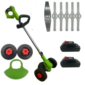 High Quality Garden Battery Electric Mini Portable Grass Trimmer Small Lawn Mower Brush Cutter