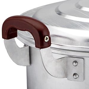 <b>Small</b> Aluminum Soup <b>Pot</b> 18-22cm Thickened Double Handle Heat Resistant 2.1-3L Capacity With <b>Lid</b> Energy Saving Hand Wash Only - Product Image 1