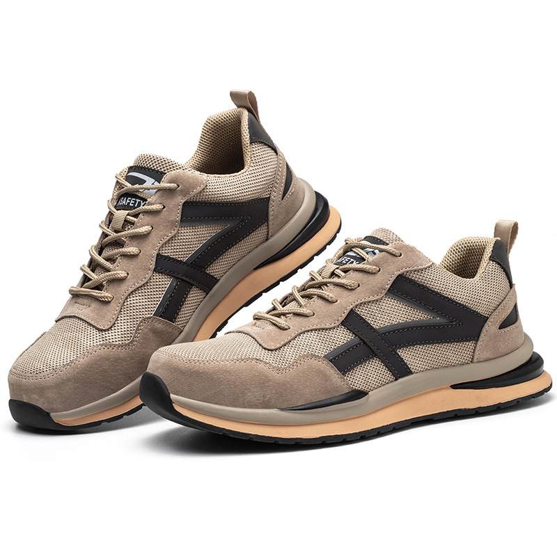 Прямая поставка, нескользящая защитная обувь, Высококачественная Рабочая обувь с резиновой подошвой и стальным носком, водонепроницаемая Рабочая обувь