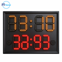 Affichage du score des matchs sur un grand écran LED, chronomètre sportif, horloge électronique, tableau de scores pour stade et gymnase