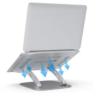 Soporte Plegable y Ajustable para Laptop/Tablet, de Aluminio de Lujo, con Diseño Hueco para Disipación de Calor - Product Image 2