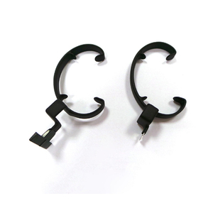 Thiết Kế Mới Đồng Hồ Đứng Với C <span class=keywords><strong>Clip</strong></span> T Chân Kim Loại C Vòng Ngã Ba Loại Kim Loại C Vòng Kim Loại C-Vòng Tròn Đồng Hồ Hiển Thị Đứng Màu Đen Và Trắng - Product Image 2