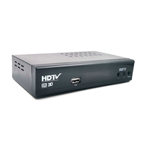 Vente flash : Récepteur TV numérique miniature DVB-T2, décodeur, téléviseur HD domestique, USB DVB-T2