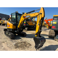Excavatrice d'occasion de marque chinoise Sany35U, mini-excavatrice Sany 35U d'occasion, micro-excavatrice Sany de 3,5 tonnes à vendre
