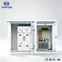 Unité de substation de type boîte à haute capacité de charge, anti-collision, montée sur socle, pour l'alimentation électrique temporaire des grands événements sportifs