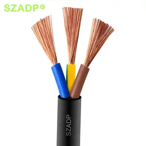 RVV 0.5mm2 2core dc 24v power cable