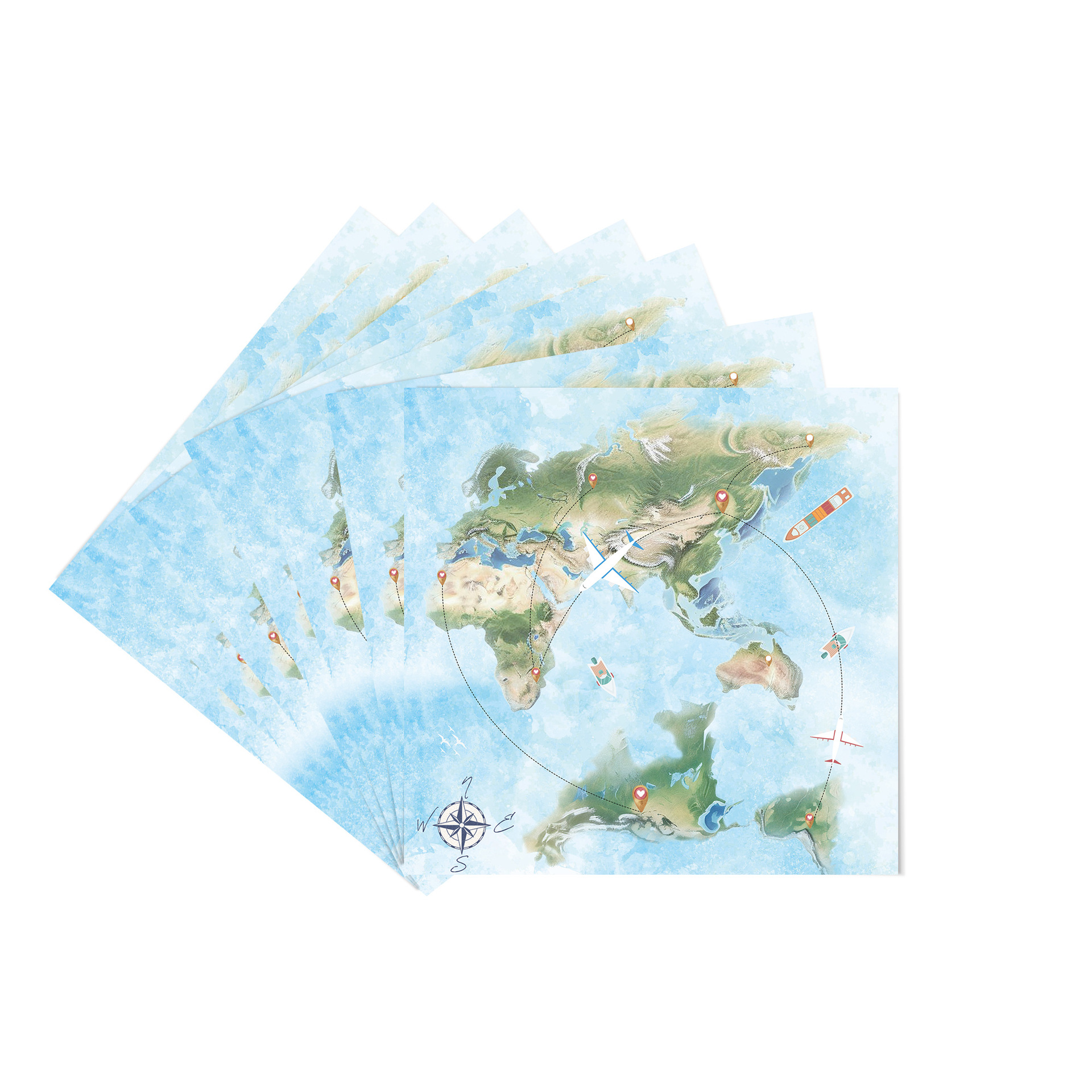 Blue   tissue * 20pcs