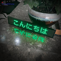 Pantalla LED Desplazable P5 para Automóviles, Control por Aplicación, Letrero LED para Destinos de Autobús, Pantalla para Tiendas y Hoteles, Tablero de Mensajes LED Programable