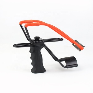 Cina 2020 ultima catapulta protezione da polso catapulta elastico addensato catapulta fionda in metallo - Product Image 2