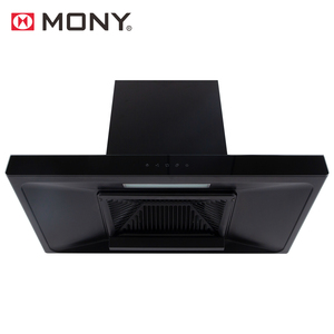 מפעל moni יוקרה מותאם אישית 110v הארובה rd20451 קיר רכוב מחץ נקי מטבח שחור מכסה המנוע - Product Image 1