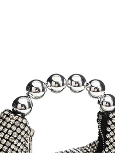 Bolso de Noche Elegante para Mujer Bell, Nuevo Bolso de Mano Brillante con Cuentas, Cadena Cruzada con Pedrería, Bolso de Hombro con Diamantes para un Look Moderno - Product Image 3