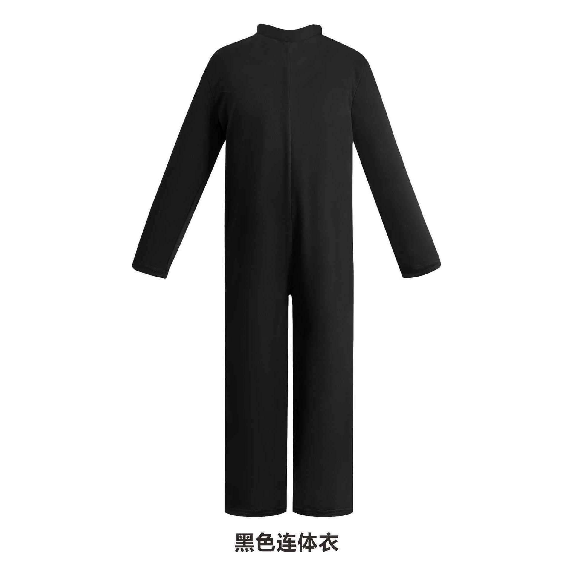 black jumpsuit