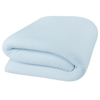 Matelas en mousse à mémoire de forme en gel, housse en pur coton, coussin doux, tapis tatami, dortoir, appartement, meubles de maison, compressé
