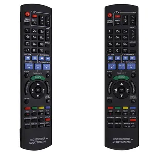 Télécommande de remplacement Panasonic N2QAYB000780 compatible avec Panasonic HDD Box Recorder TV DVD Recorder