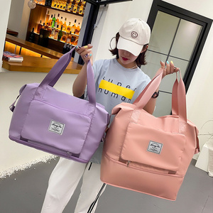 Дорожные и спортивные большие спортивные вещевые сумки, чемодан для выходных, дорожные сумки на молнии, Костюмные сумки с отделением для обуви