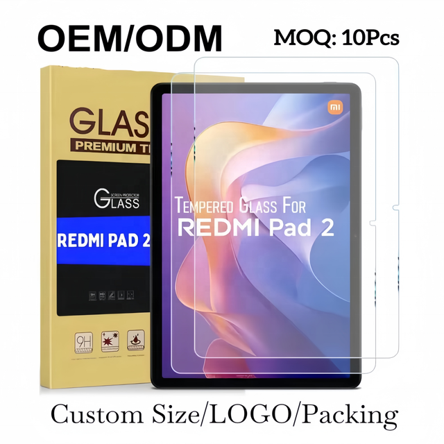 Wholesale Grade AAA 9H Anti-Explosion Tempered Glass Screen Protectors for Redmi Pad 11-Inch Tablet Protective Glass Film