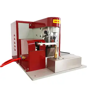 High Speed Automatic Leather Edge Coloring Dyeing Painting Machine For Small Leather Pieces Bag Handbag Making