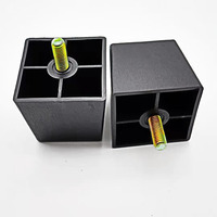 Pieds de canapé en plastique modernes et durables 52x50x50mm, forte capacité de charge, modèle Xiangsheng 815, installation facile, livraison rapide en 5 jours